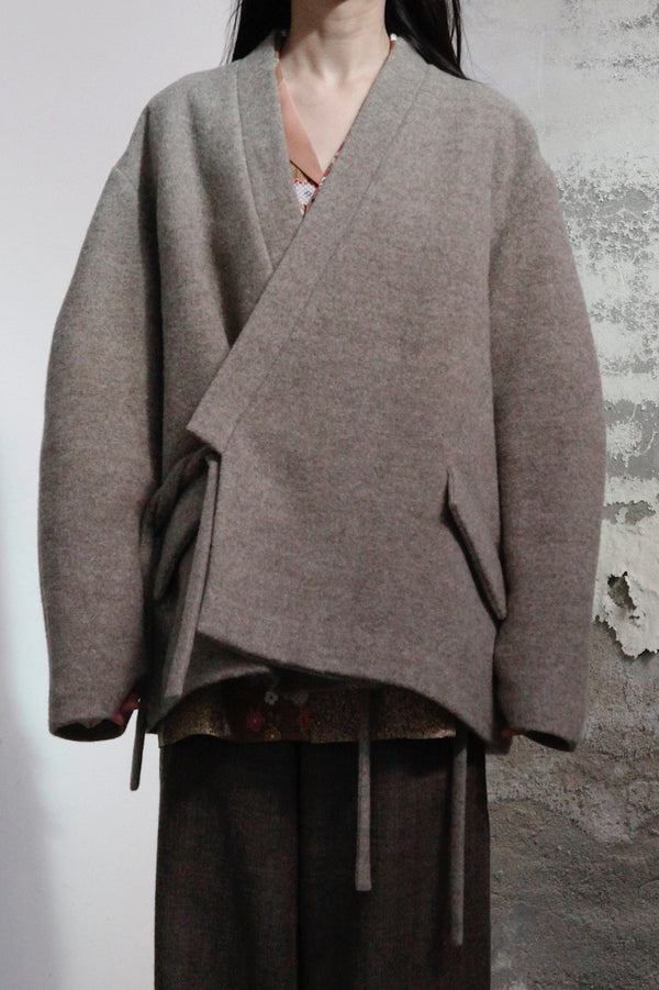 AVIVA JIFEI XUE Short Kimono Jacket FW23-PKJS-OAT